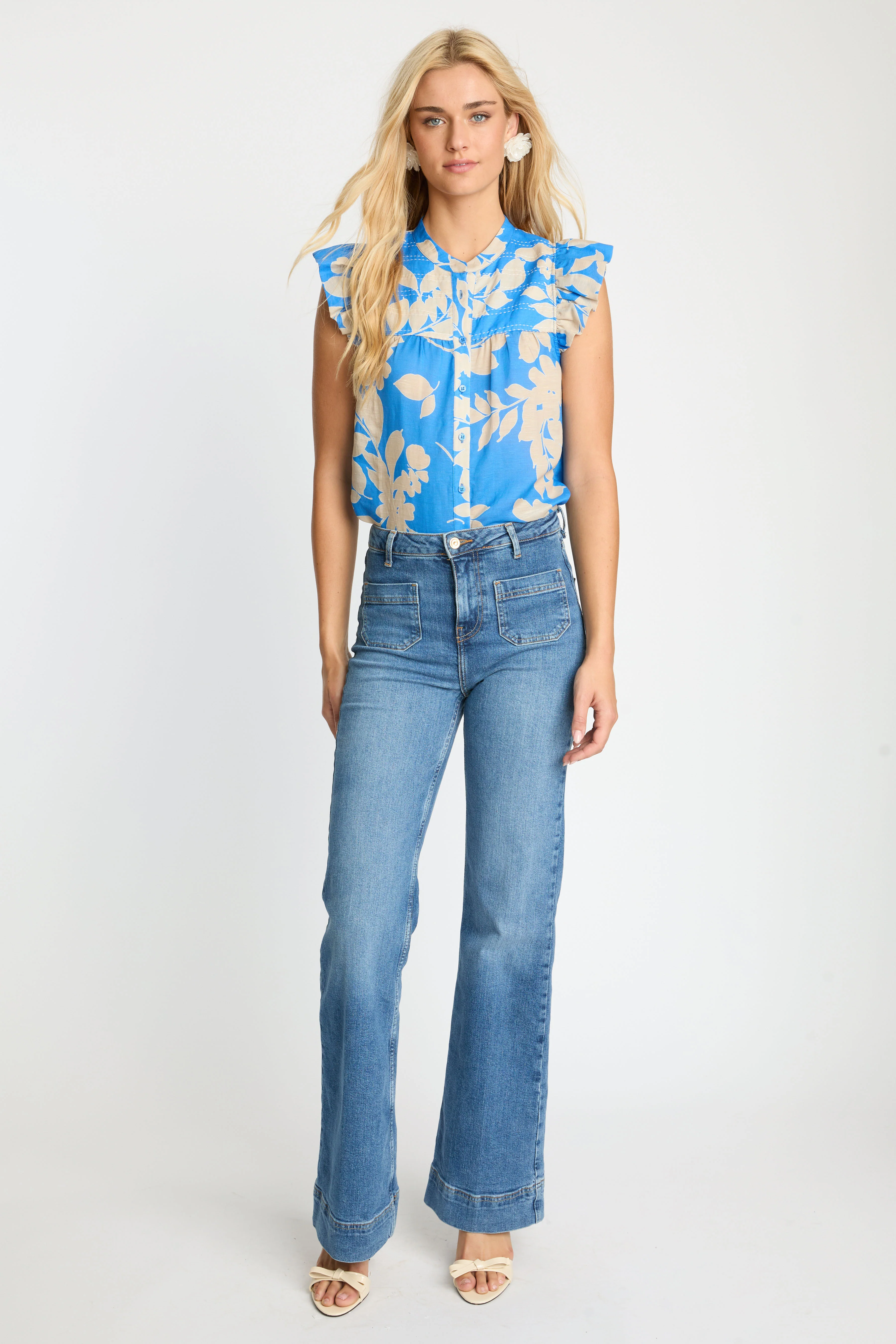 ANTHEA TOP - Blouses - Sassanova