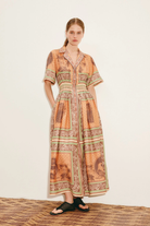 ALBERTA SMOCKED SHIRTDRESS - Dresses - Sassanova