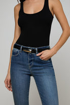 MARLOWE LEATHER BELT - Belts - Sassanova