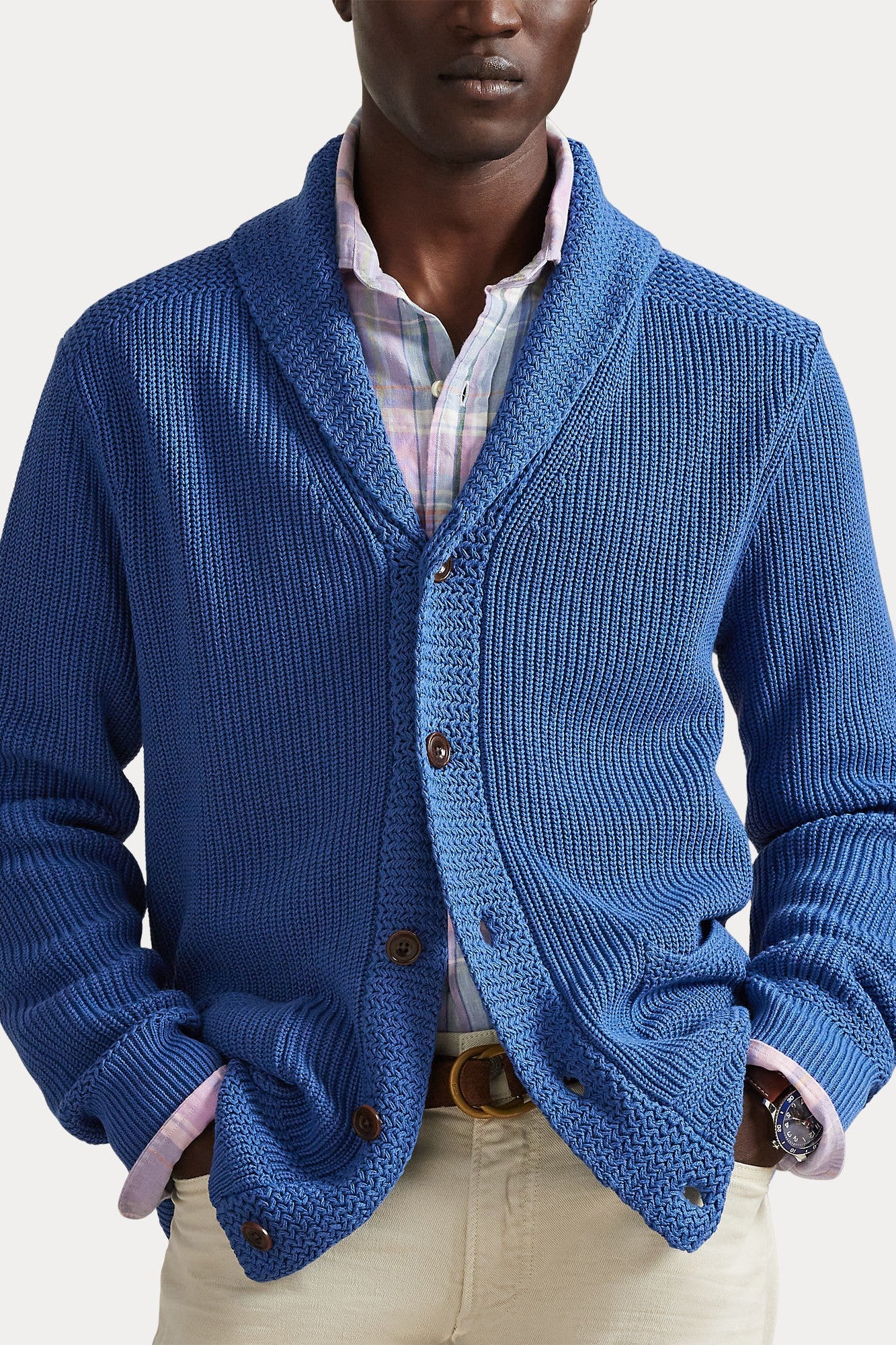 SHAWL CARDIGAN SWEATER - Sweaters - Novaman