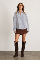 MARGAUX CHEETAH TOP - Blouses - Sassanova