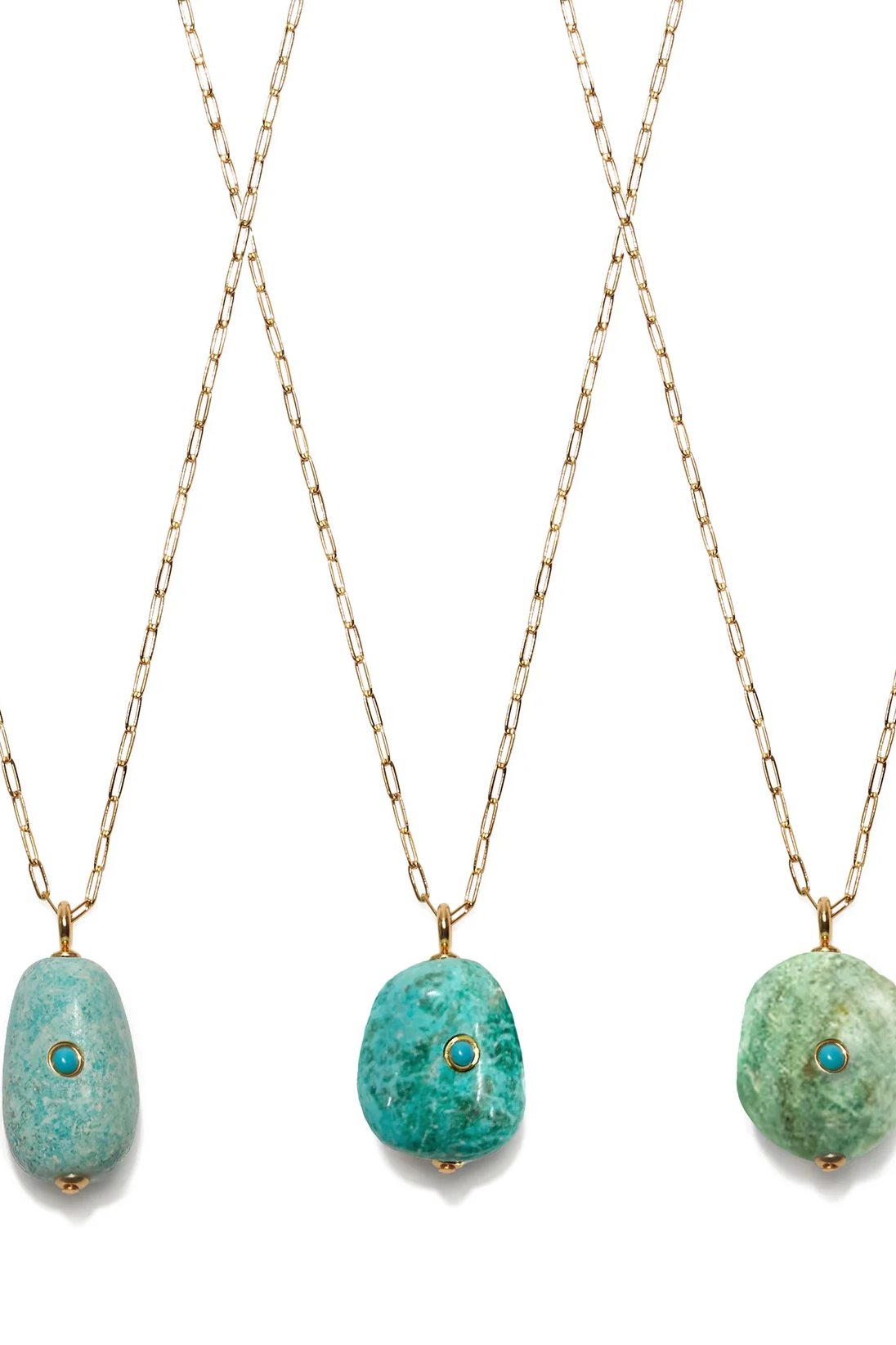 DARYA NECKLACE- BLUE - Necklaces - Sassanova