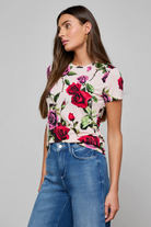 RESSI SS ROMANTIC ROSE TEE - T-shirts - Sassanova