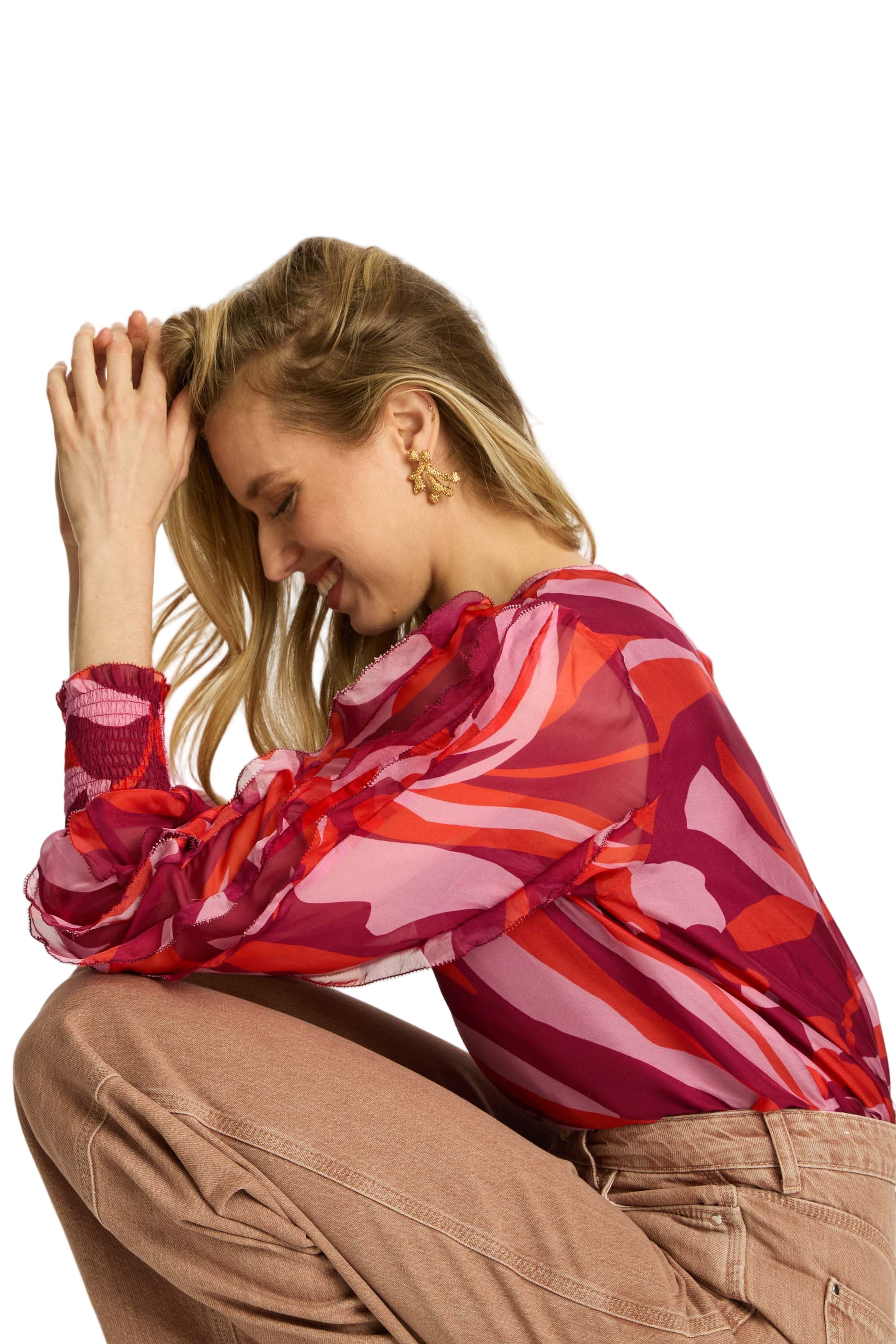 FLORA TOP - Blouses - Sassanova