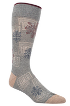 TAPESTRY SOCK MID GREY - Socks - Novaman