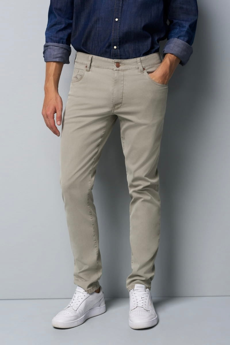 5 POCKET SLIM M5 PANT - Pants - Novaman
