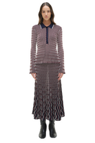 COLLEEN L/S POLO TOP - sassanova