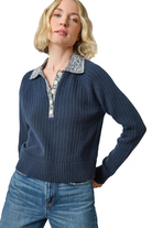MARLED HENLEY SWEATER (PA3216) - Sassanova