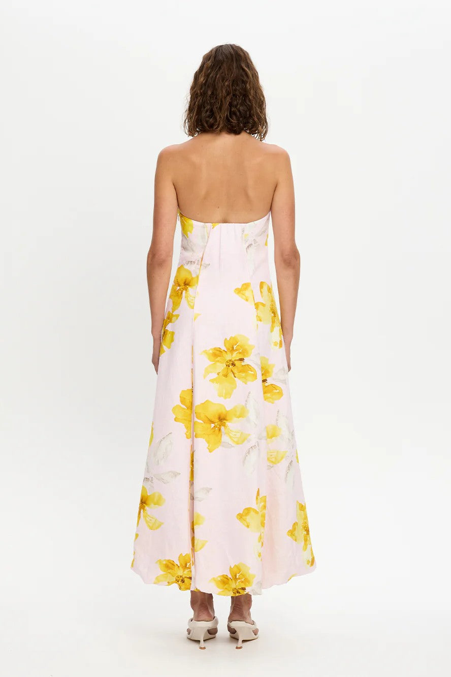 FRANCINE STRAPLESS MAXI DRESS - Dresses - Sassanova