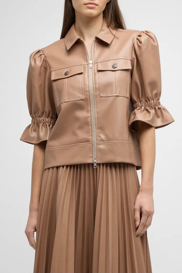 LT VEGAN LEATHER HOLLY JACKET