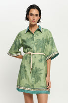 ALANI MINI SHIRT DRESS - Dresses - Sassanova