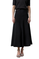 KNIT FLARED SKIRT Sassanova
