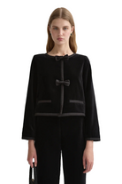 QUINCY CROPPED JACKET - sassanova