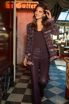 KASTORIA FRINGE TRIM CARDI-Sassanova