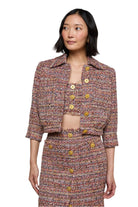 JIA CROP 3/4 SLV JACKET
sassanova