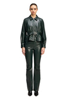 VEGAN LEATHER BRIAR JACKET Sassanova