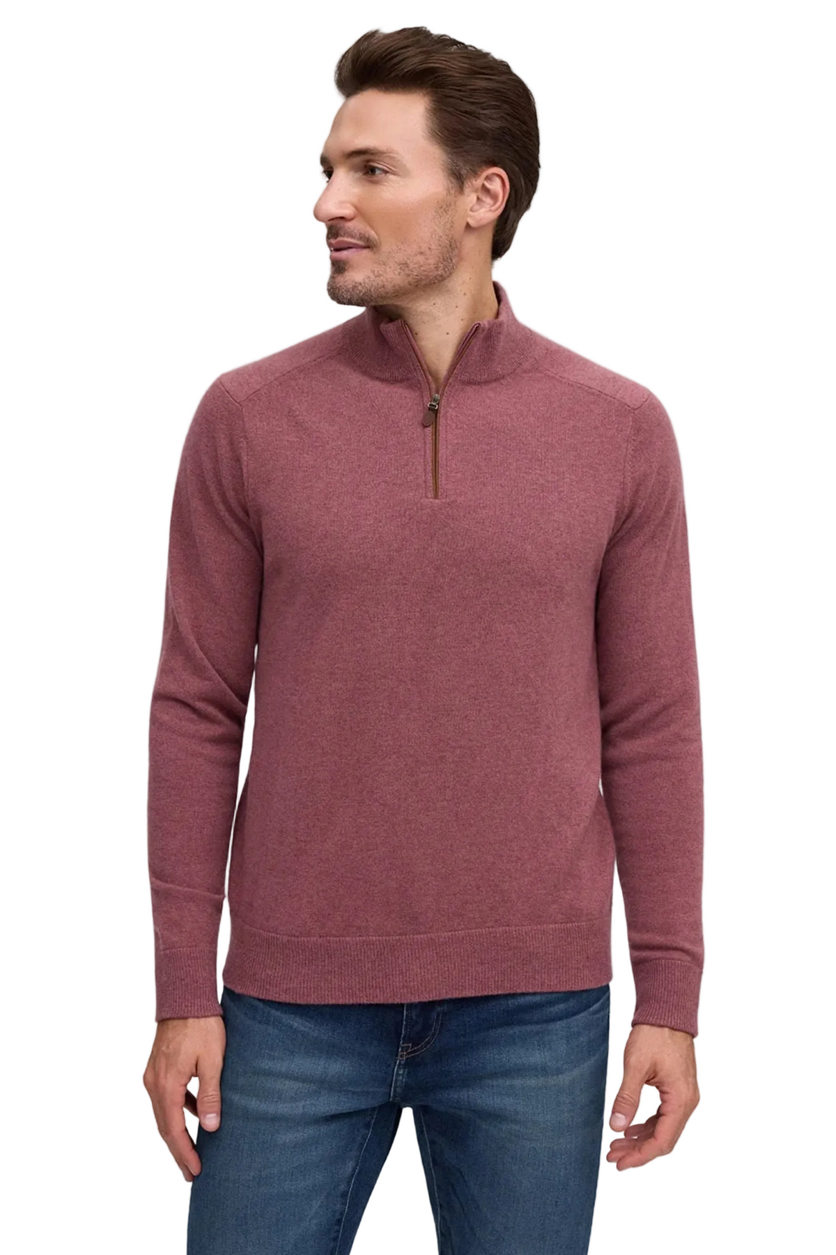 NOVAMAN - CLASSIC ZIP MOCK Sassanova Novaman