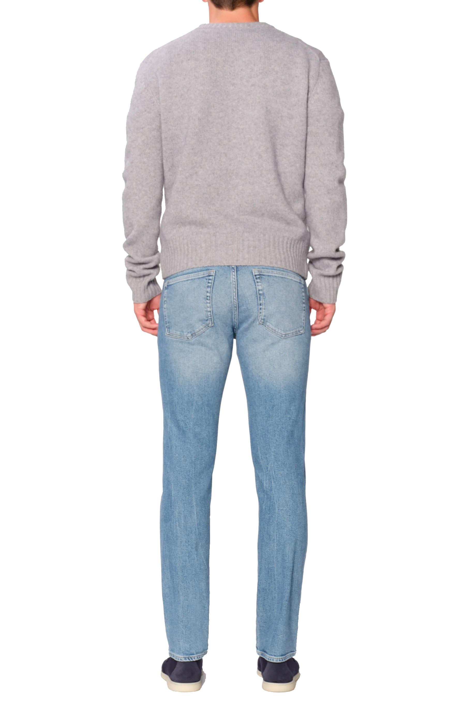 NICK SLIM DENIM AGED MID - Jeans - Novaman