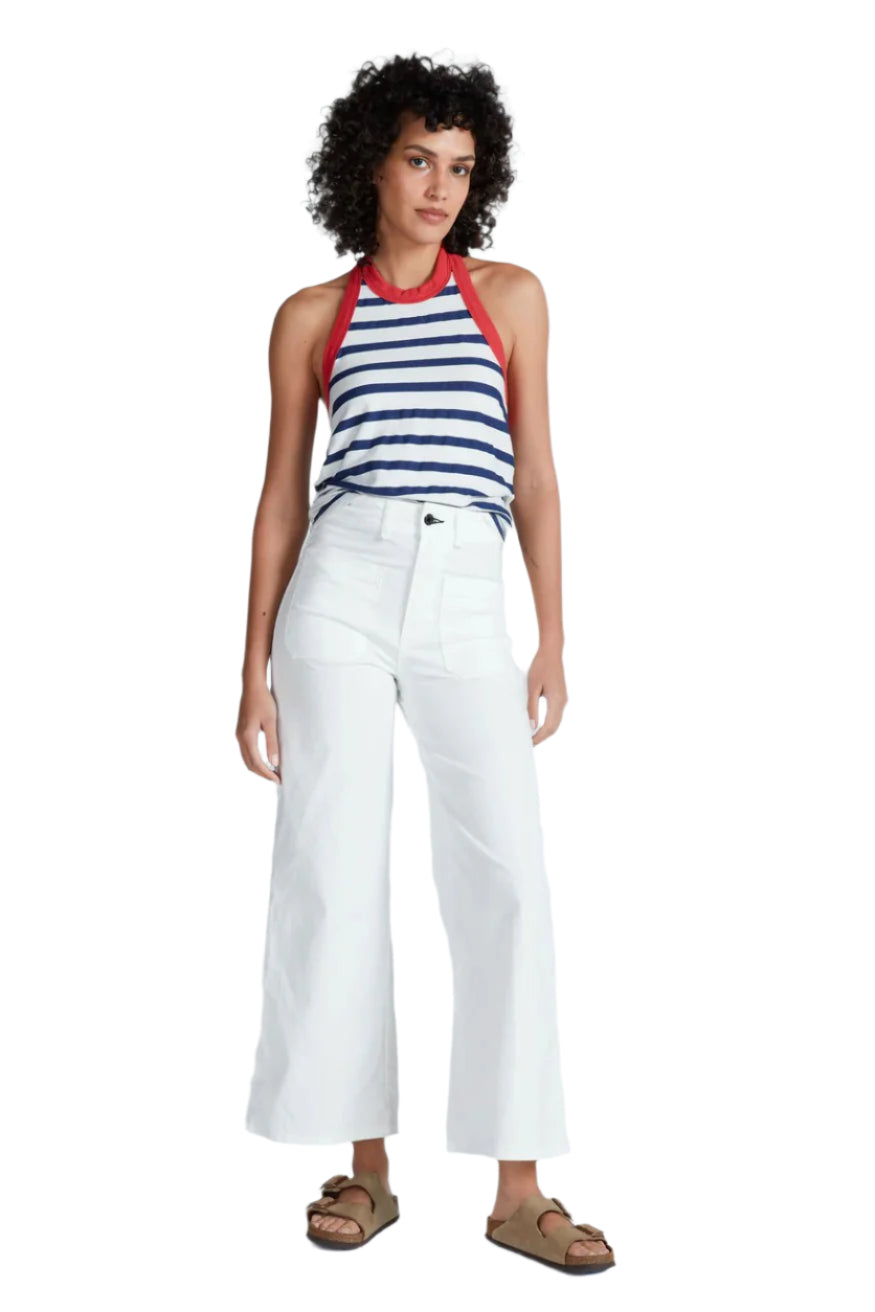 CROPPED SAILOR TWILL-Sassanova
