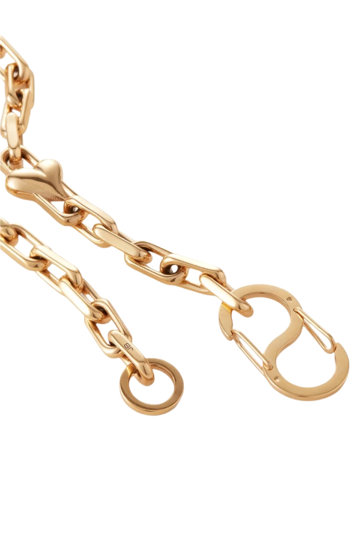 ART HEART CHAIN NECKLACE - Necklaces - Sassanova