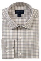 MARBLE TWILL PLAID SPORT SHIRT - novaman