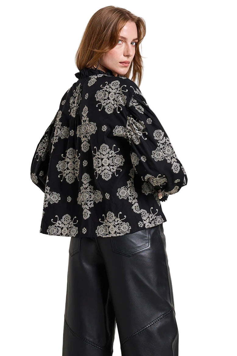 BOULEVARD TOP - Blouses - Sassanova