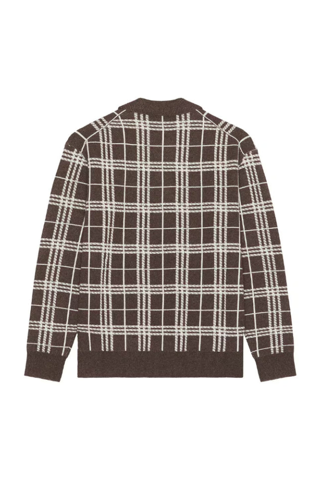 KLAUS LONG SLEEVE ZIP POLO - Sweaters - Novaman