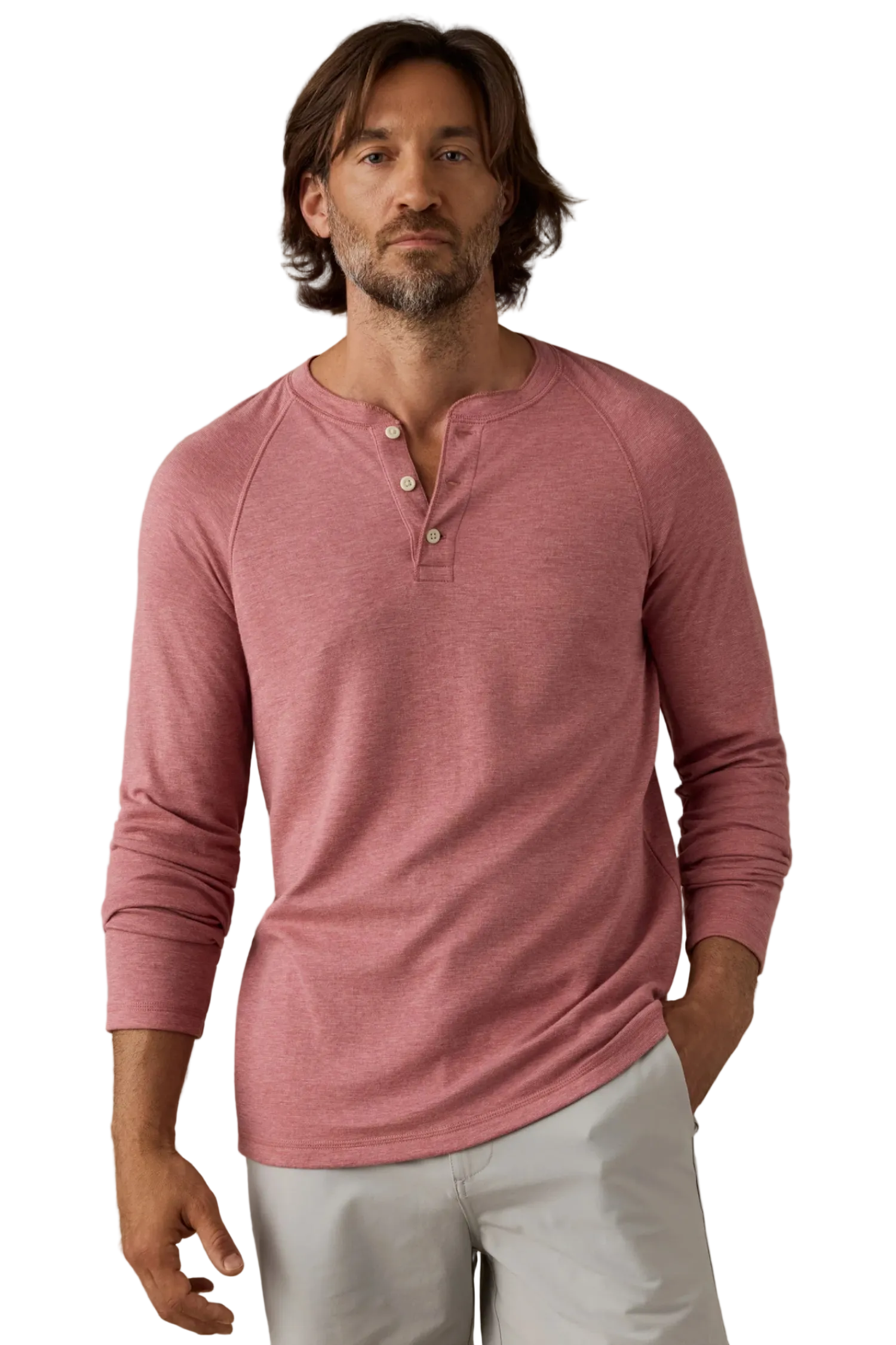 CLOUD LONG SLEEVE HENLEY Sassanova / Novaman