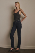 HALLE HIGH RISE CUFFED STRAIGHT 29 JEAN Sassanova