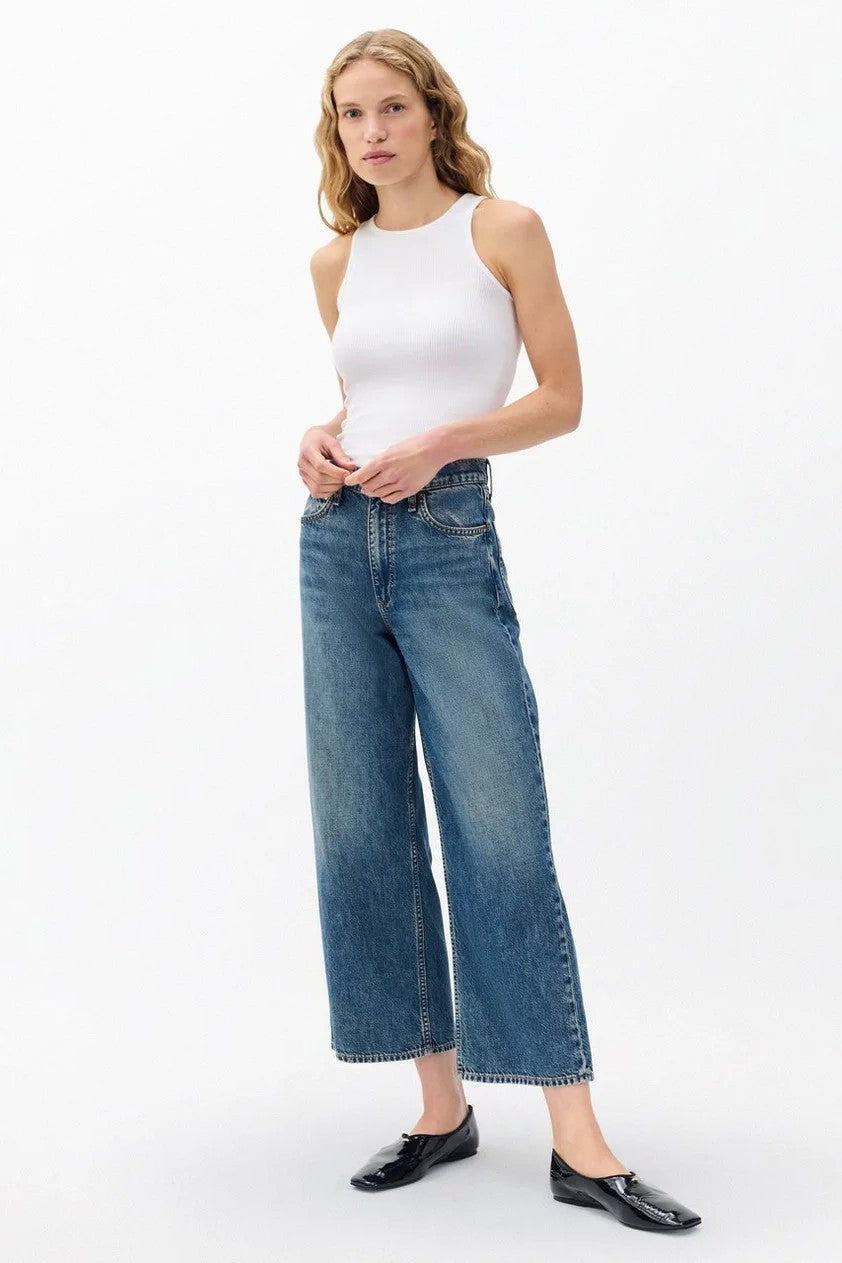 FTWT ANDI ANKLE WIDE LEG - Jeans - Sassanova