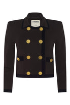 JANU CONTRAST TRIM KNIT JACKET - Sassanova