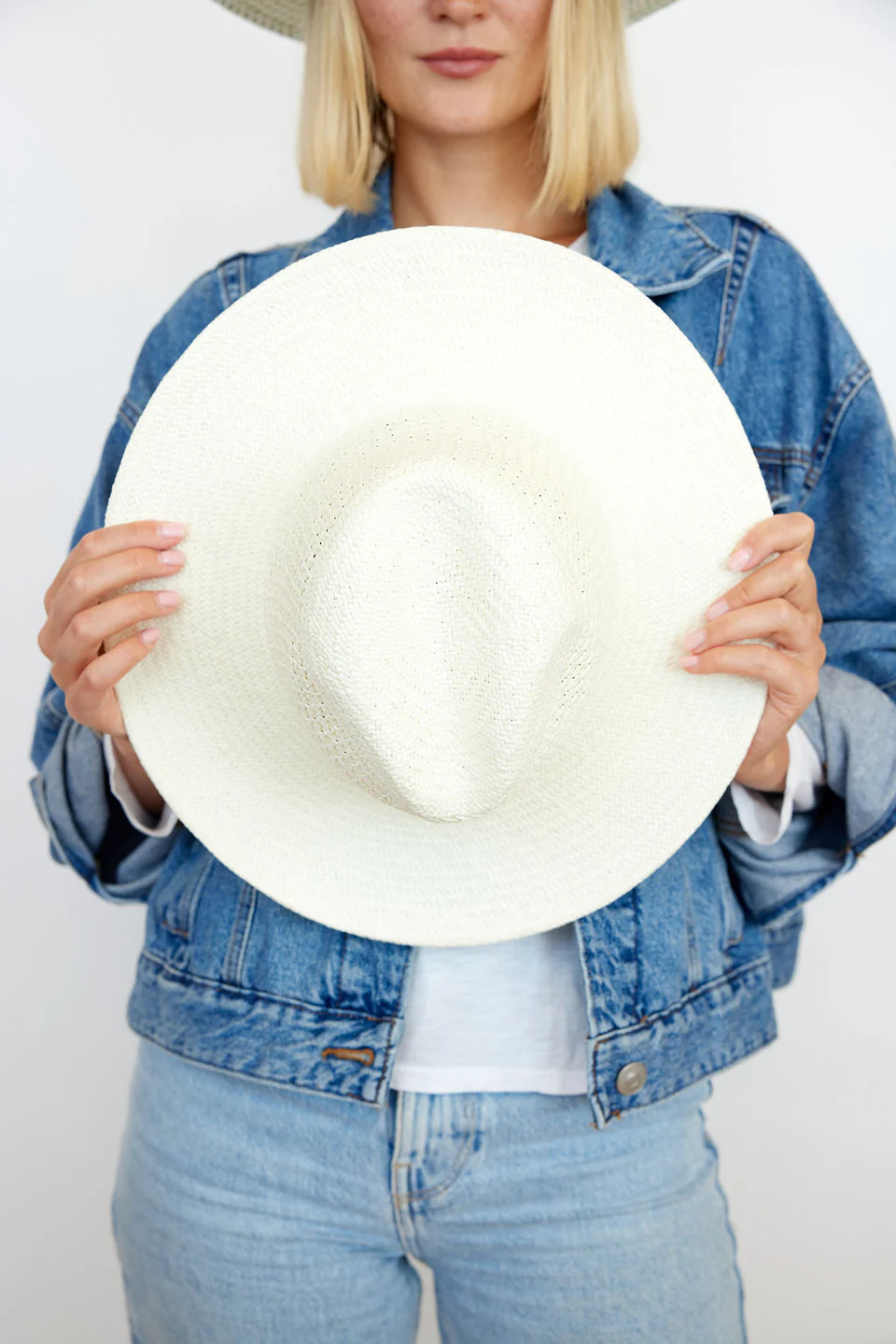 LUXE VENTED PACKABLE HAT- BLEACH - Hats - Sassanova