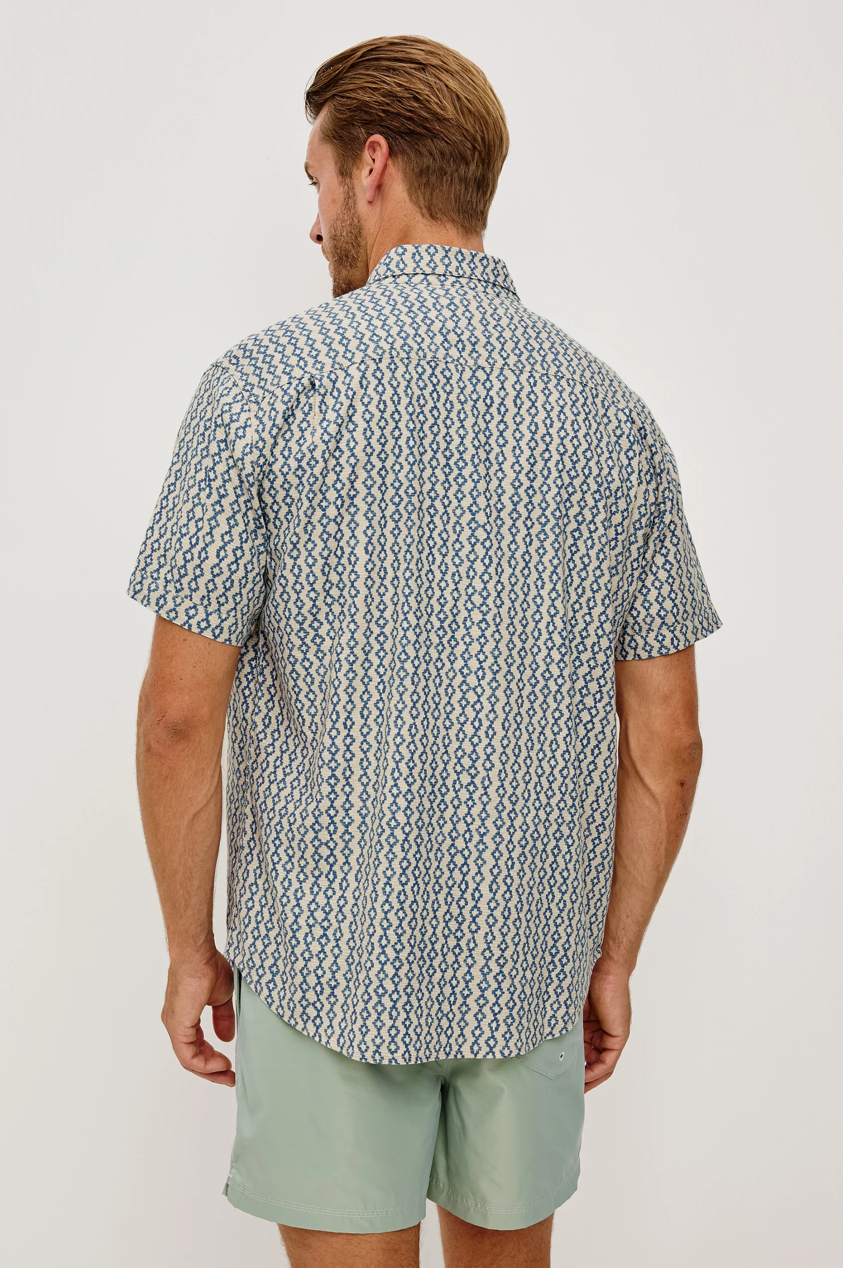 CARSON SHORT SLEEVE SPORT SHIRT - Short Sleeve Shirts - Novaman