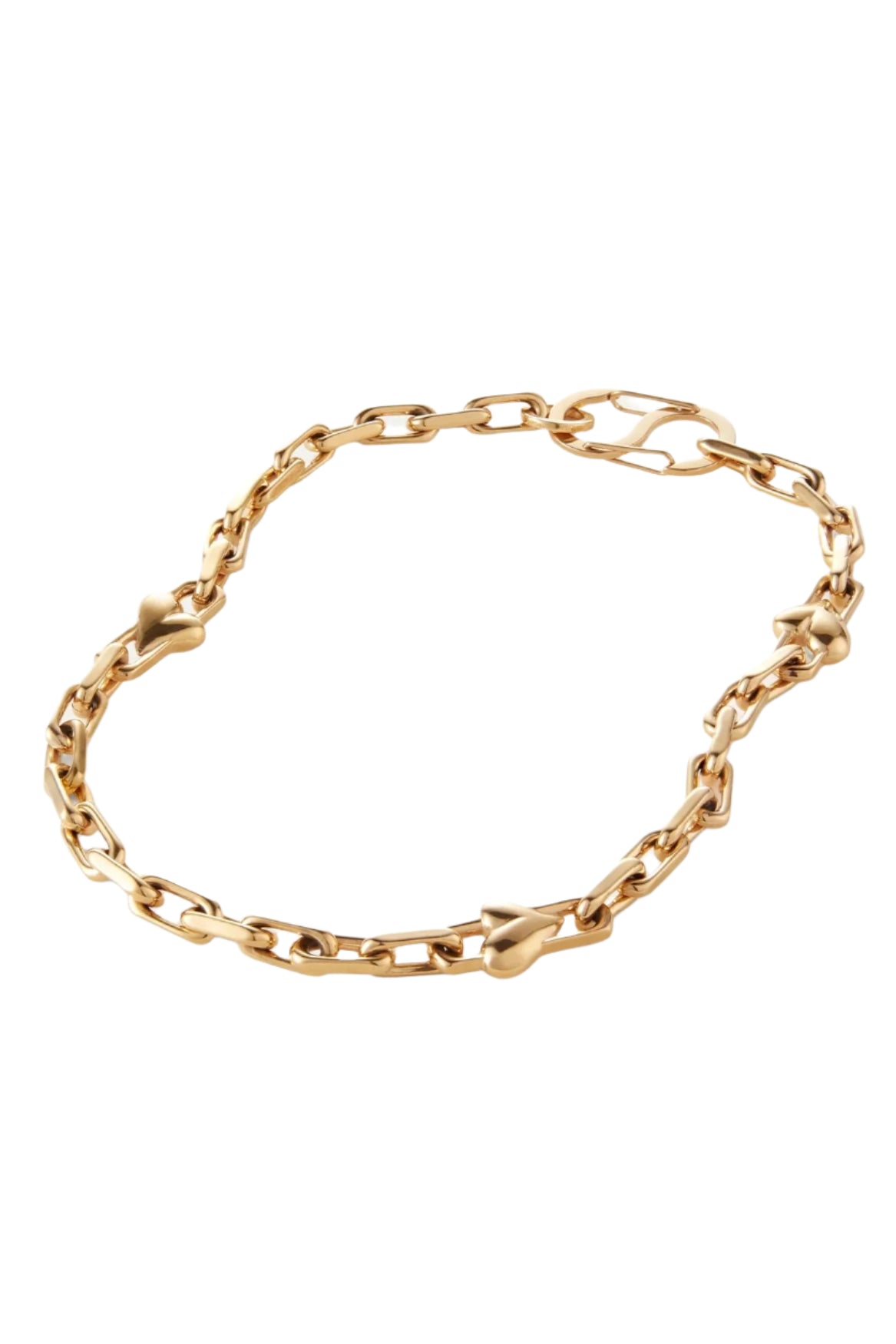 ART HEART CHAIN NECKLACE - Necklaces - Sassanova