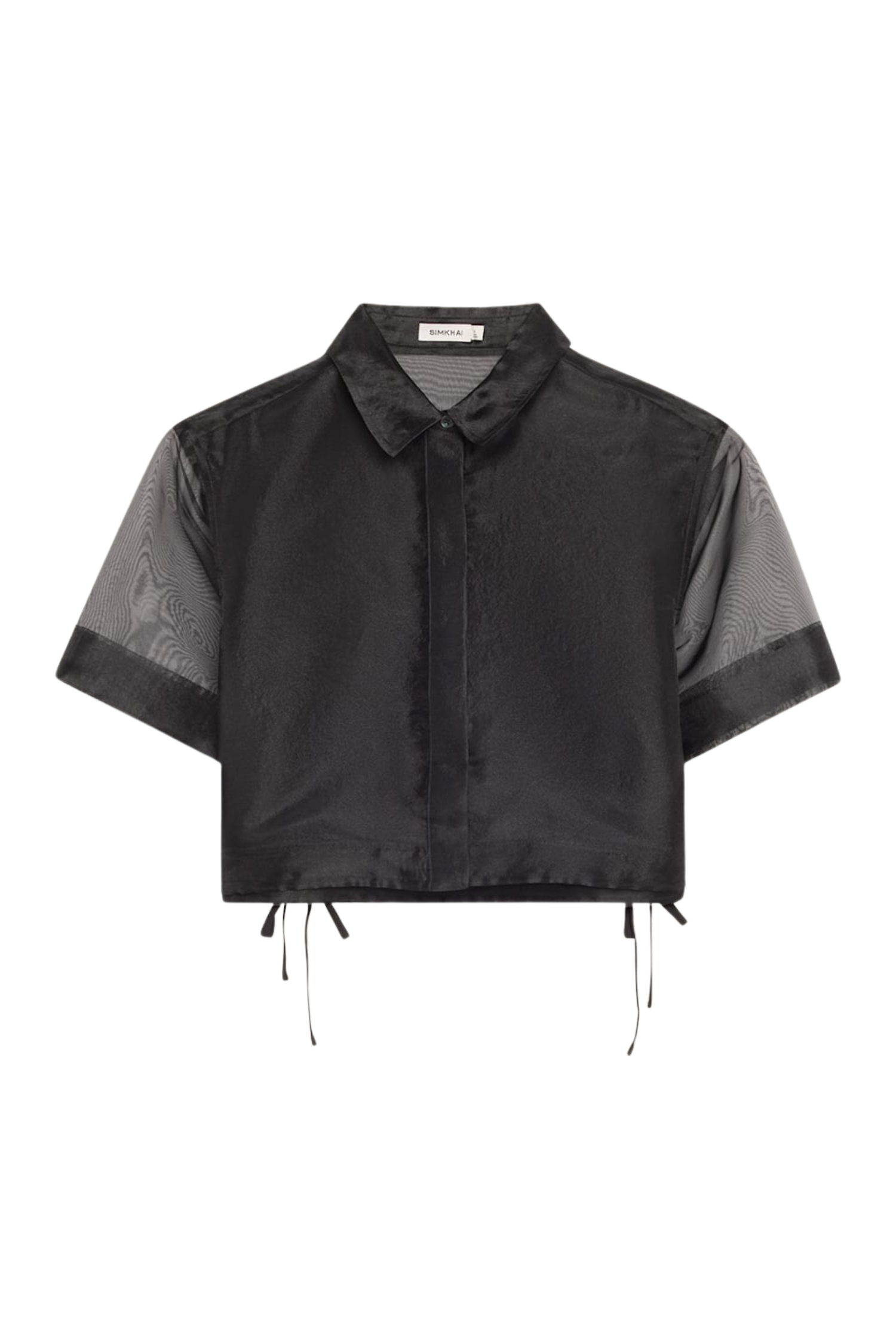 RYETT SHORT SLEEVE CROP SHIRT Sassanova