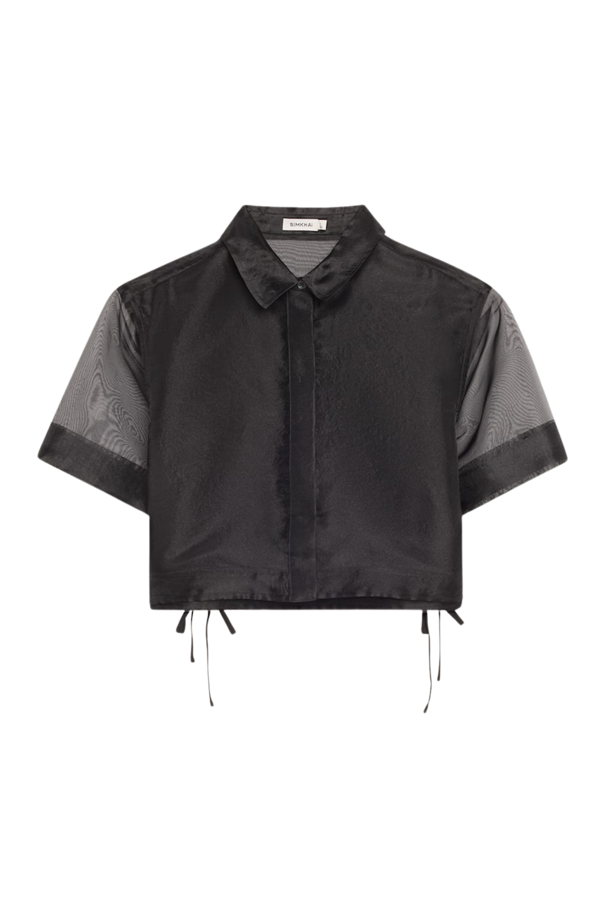 RYETT SHORT SLEEVE CROP SHIRT Sassanova