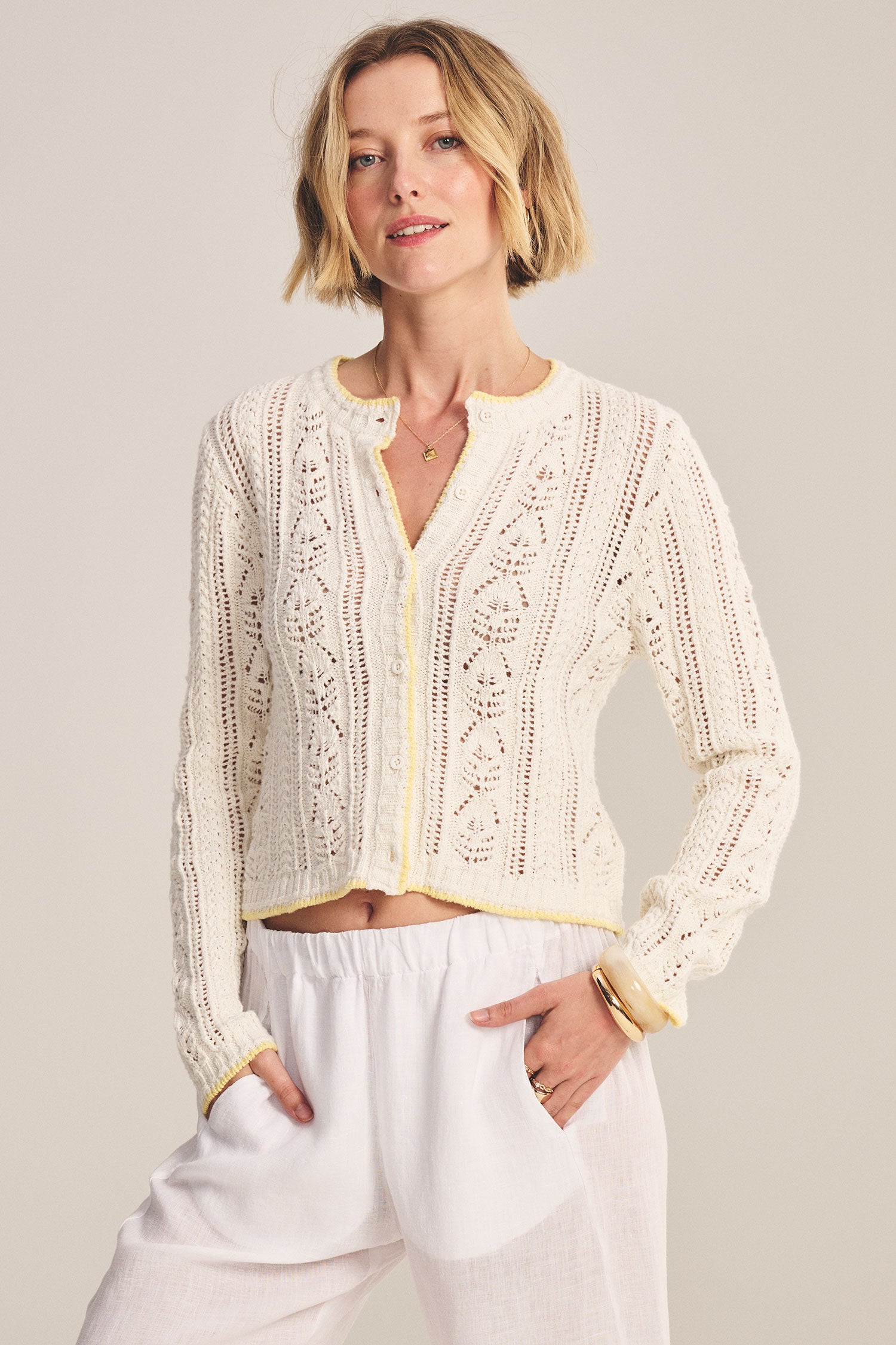 DAISY CARDIGAN - Sweaters - Sassanova
