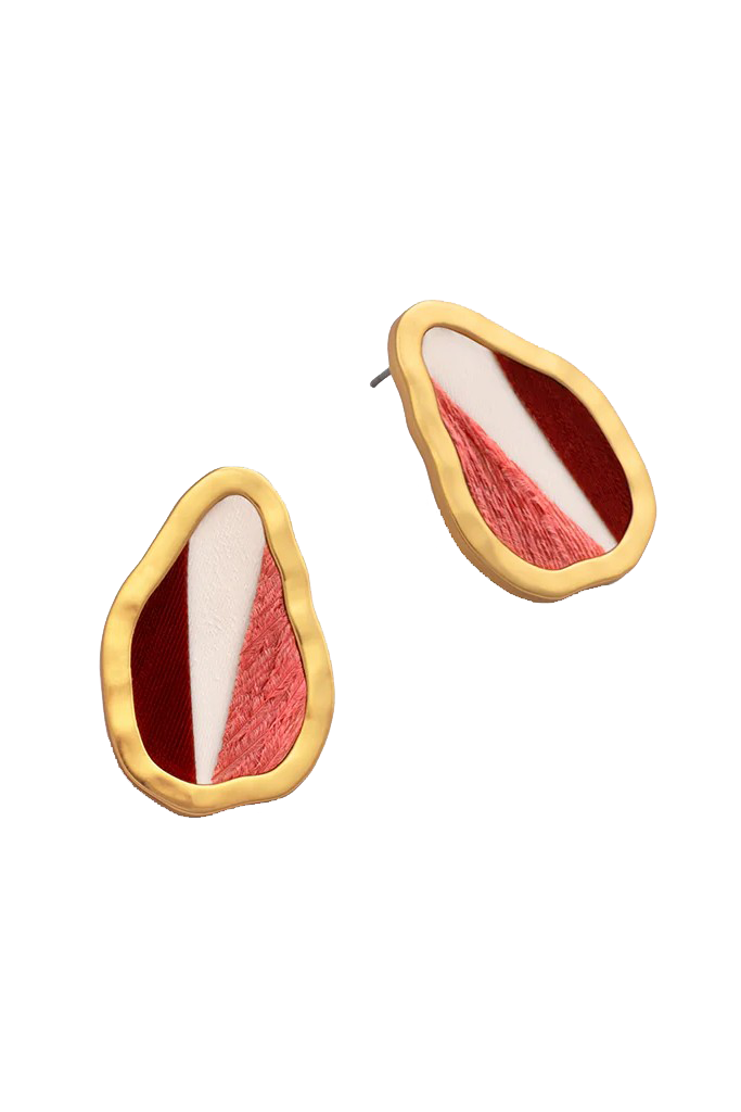 ASHLEY LARGE STUD EARRING - Earrings - Sassanova