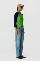 BASEBALL TEE SWEATER - Sweaters - Sassanova