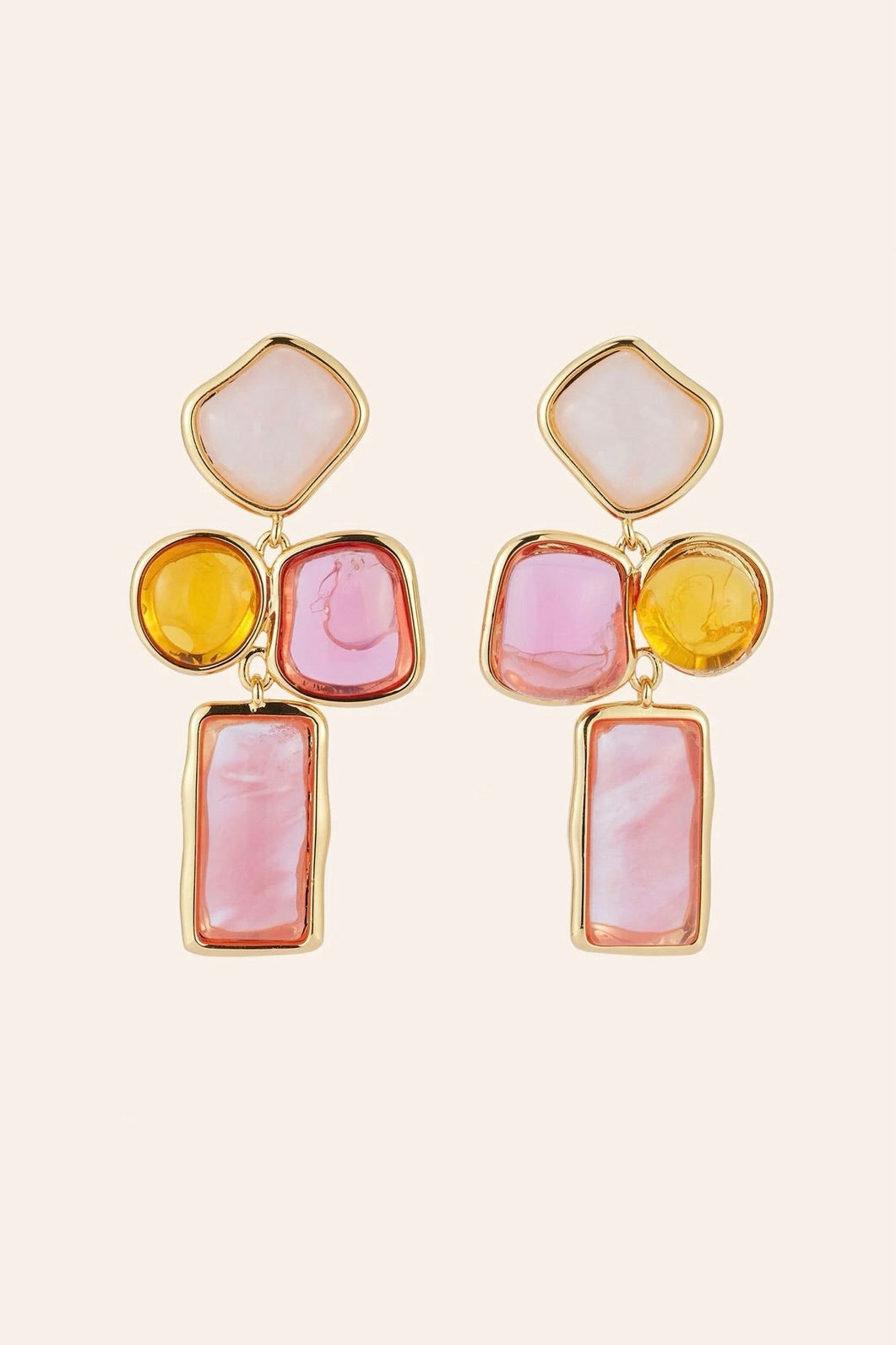 AMORA EARRINGS- PINK MULTI
sassanova