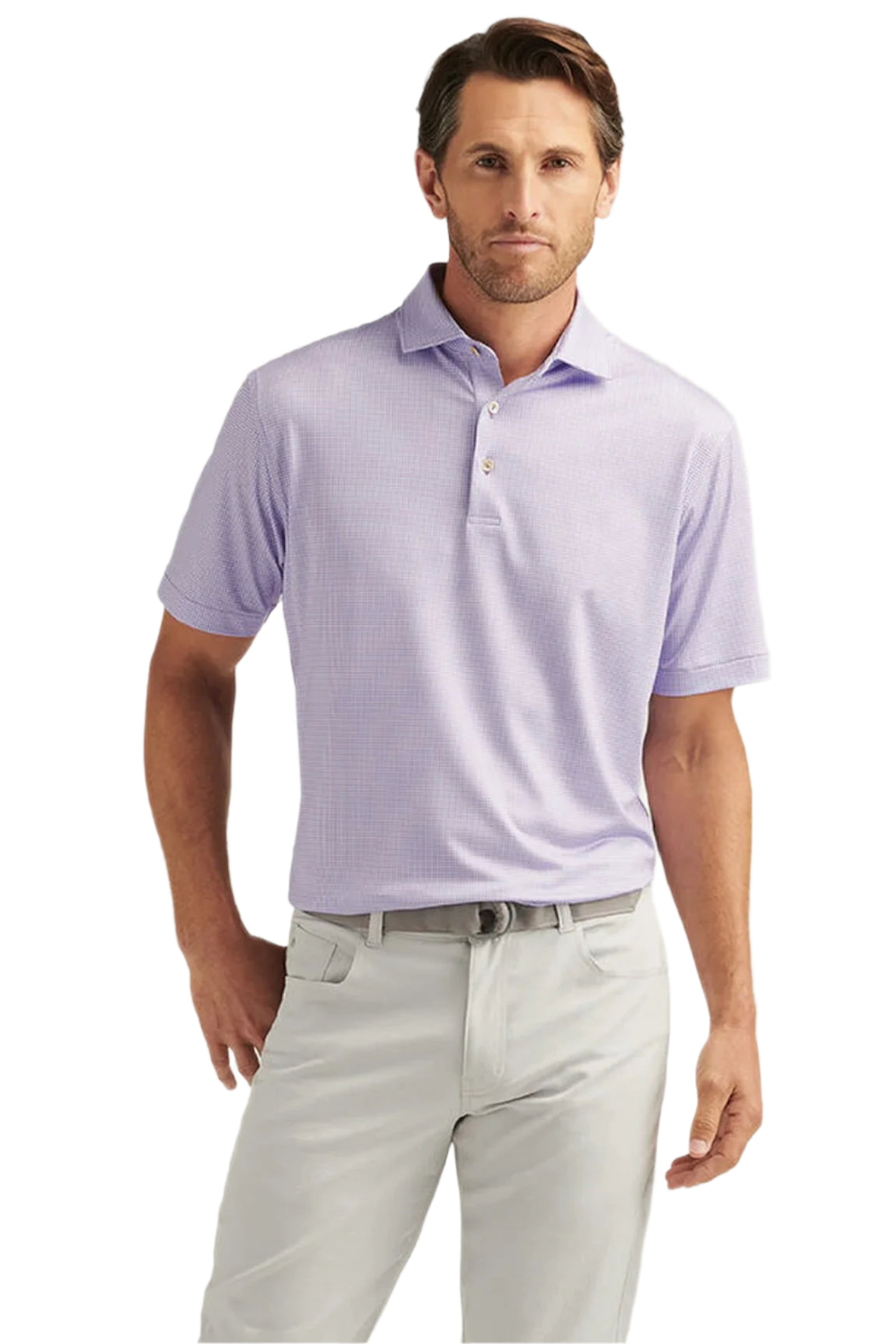 GINGHAM PERFORMANCE POLO
novaman
