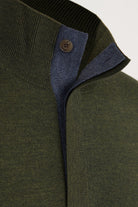 DESMOND 1/4 BUTTON SWEATER - Sweaters - Novaman