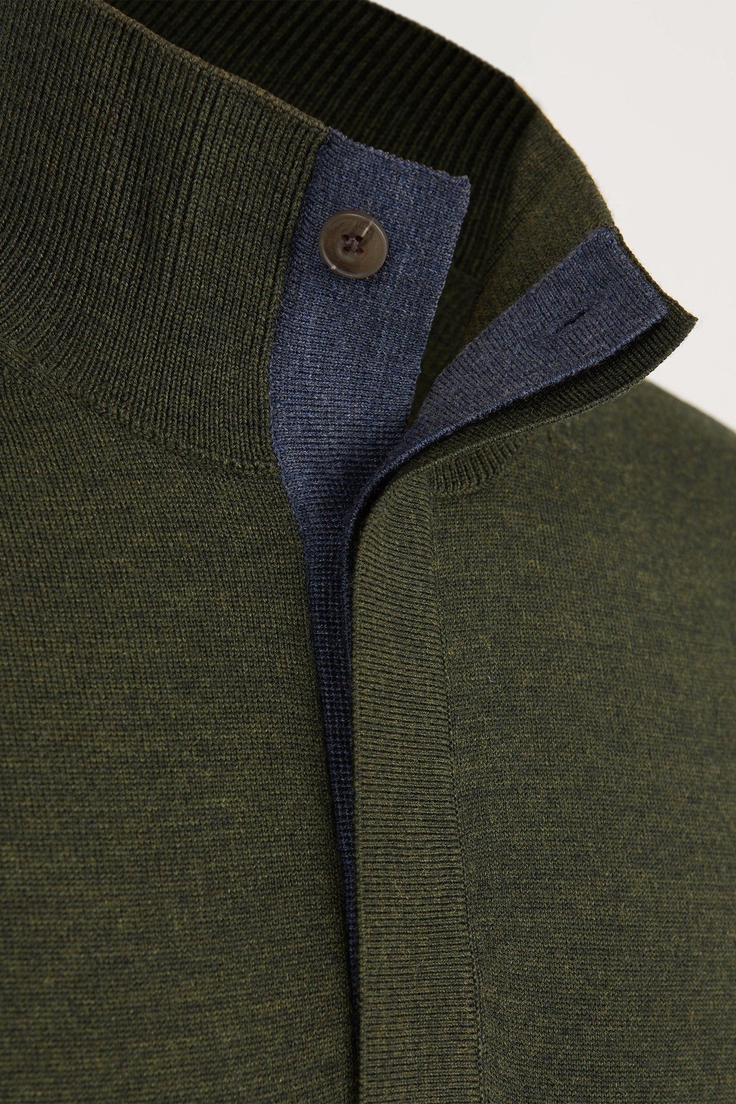 DESMOND 1/4 BUTTON SWEATER - Sweaters - Novaman