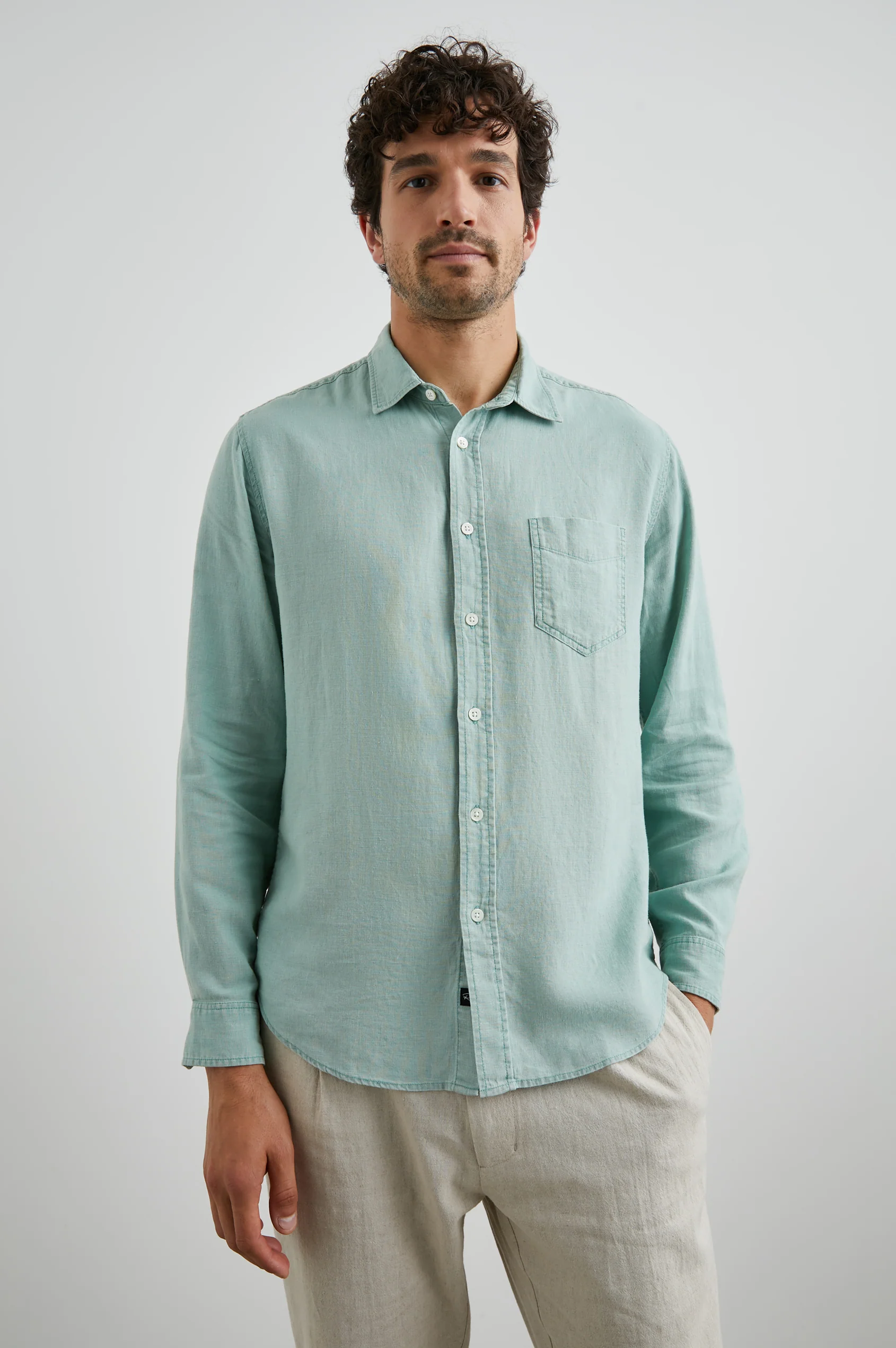 MYKONOS LONG SLEEVE SPORT SHIRT - Long Sleeved Shirts - Novaman