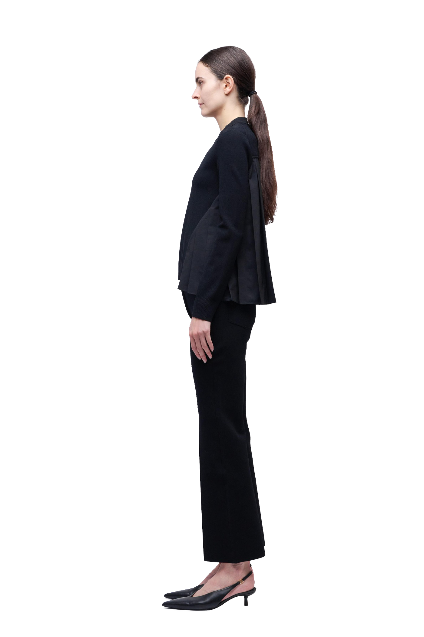 ELANORE L/S PLEATED TOP - sassanova