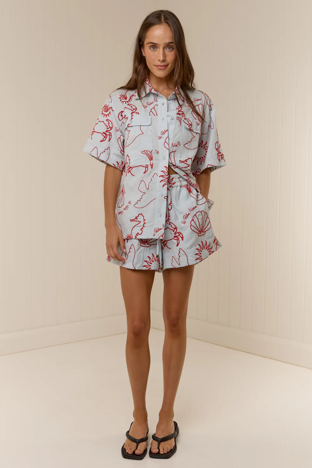 LE PALM SHORTS - Shorts - Sassanova