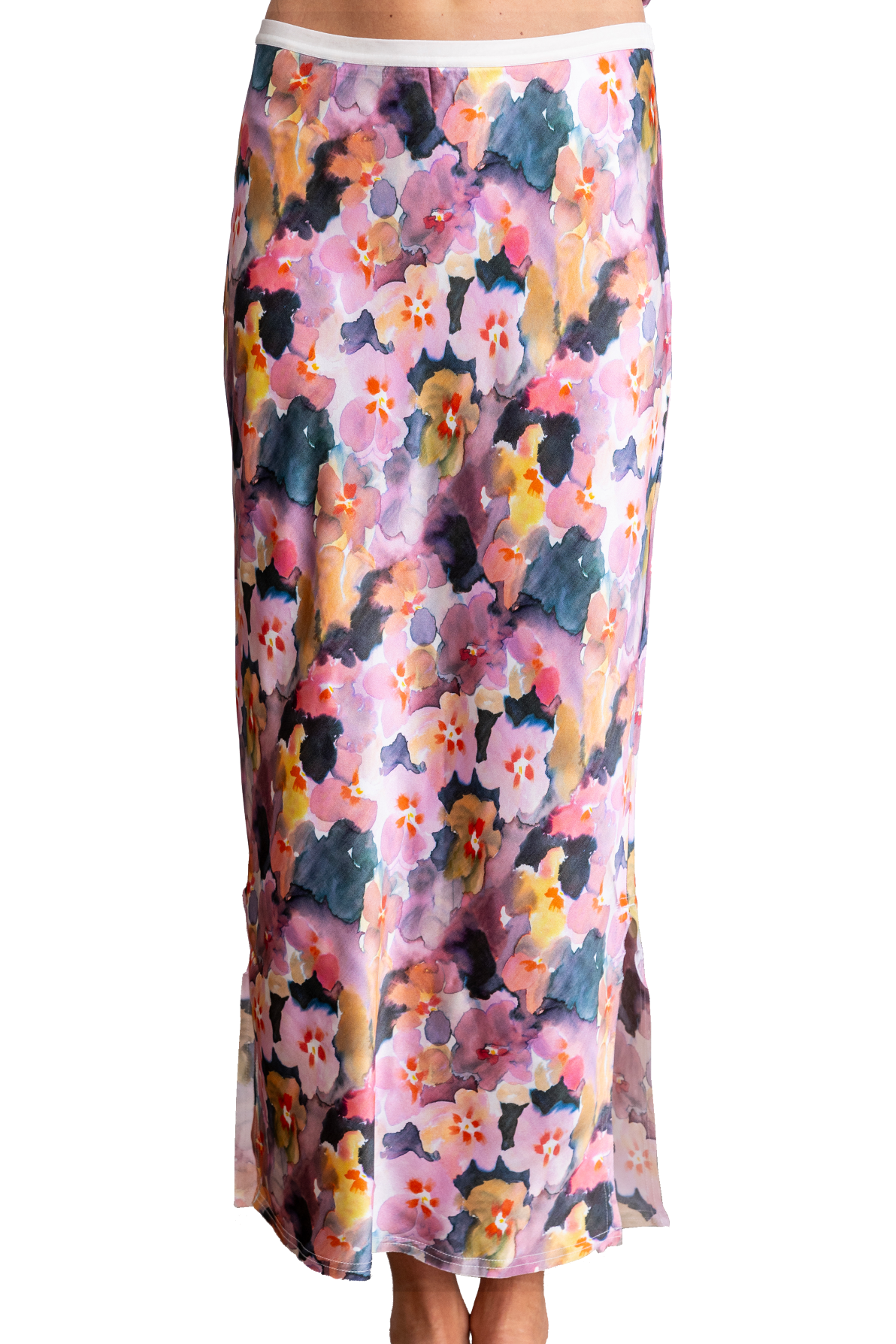 GO LONG FOR IT SKIRT PRINTED - Skirts - Sassanova