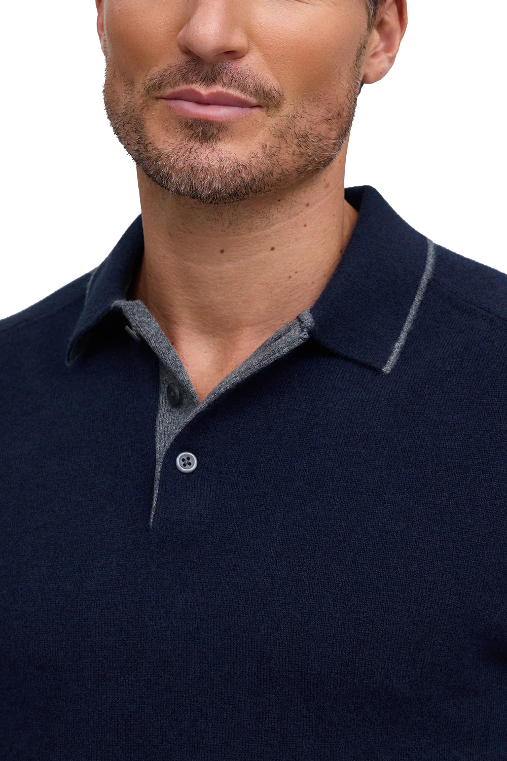 CASHMERE POLO - Sweaters - Novaman