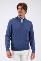 MARSHALL MERINO 1/4 ZIP SWEATER - Sweaters - Novaman