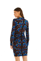 LATINA SCARF JERSEY MINI DRESS - Sassanova